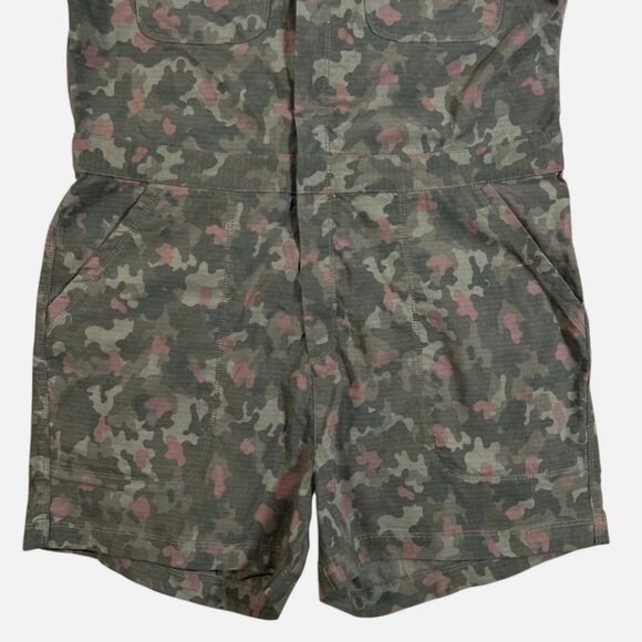 Title Nine Rosie Utility Ripstop Camo Pattern Short Romper Women's size S - Picture 5 of 7